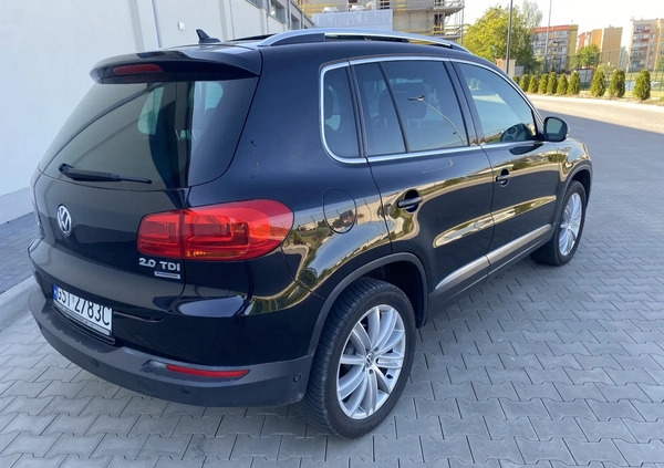 Volkswagen Tiguan cena 53999 przebieg: 163000, rok produkcji 2013 z Rymanów małe 781